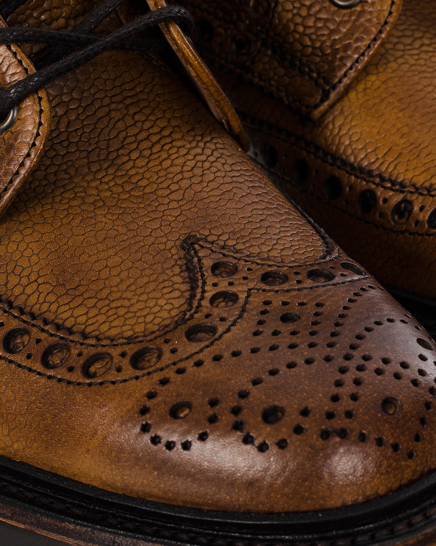 Herr | Cheaney Tweed C Boot Almond Grain | Cheaney | Tweed C Boot Almond Grain