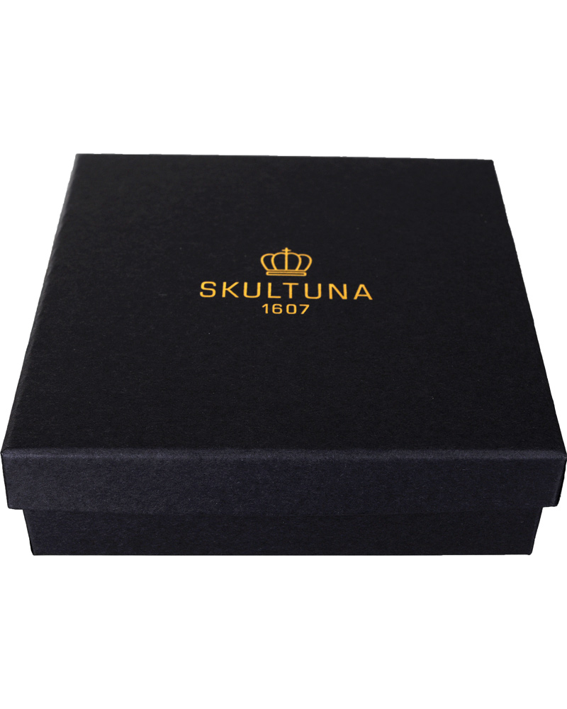 Herr | Skultuna Two Row Leather Bracelet Dark Green Gold | Skultuna | Two Row Leather Bracelet Dark Green Gold