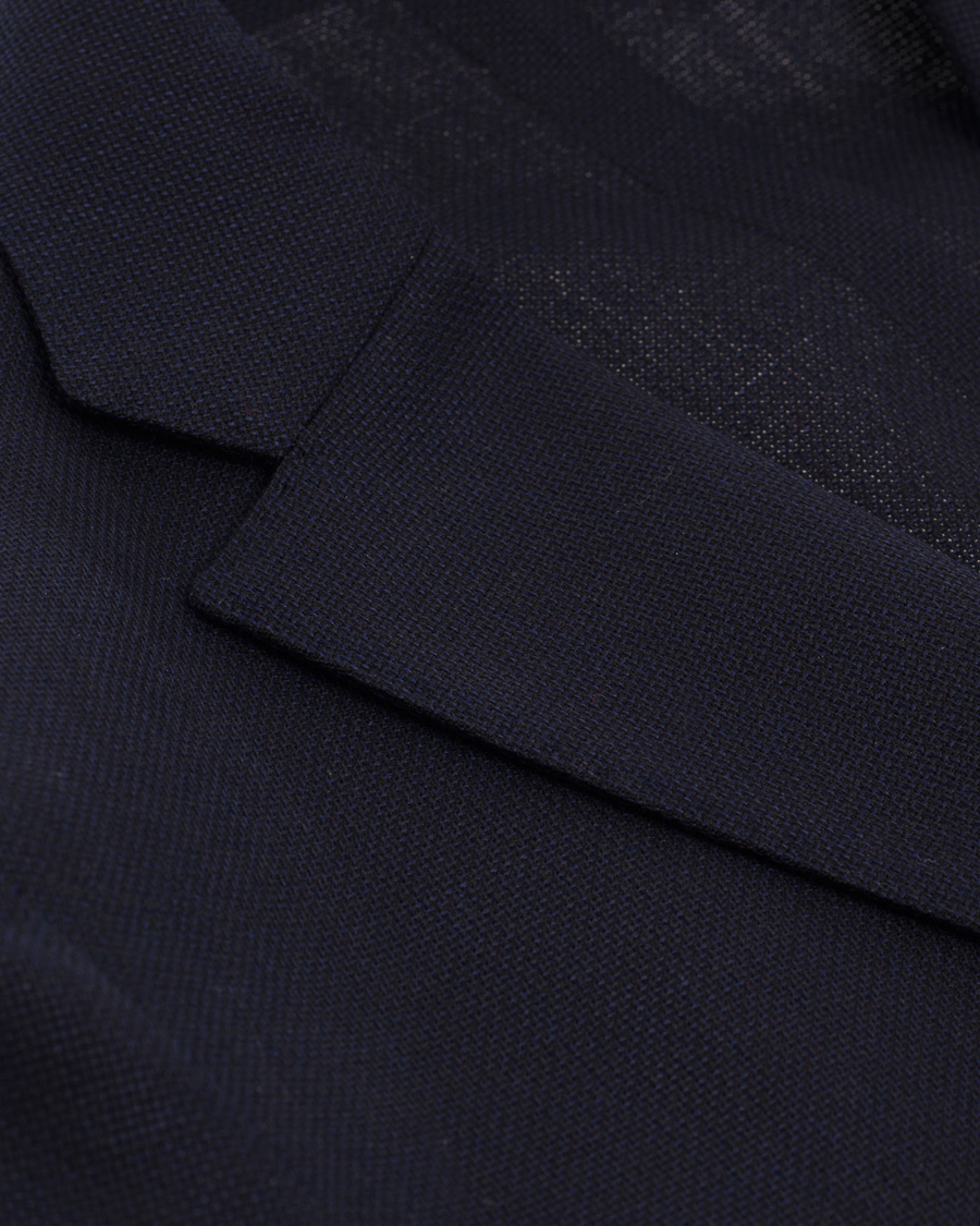 Herr | Kavajer | Boglioli | Dover Patch Pocket Wool Blazer Navy