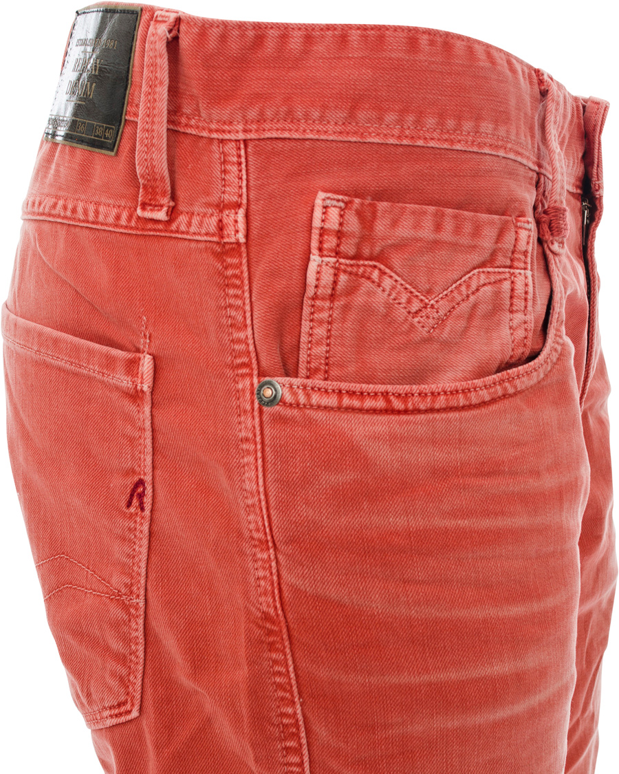 Herr | Jeans | Replay | M914E Anbass Jeans Red