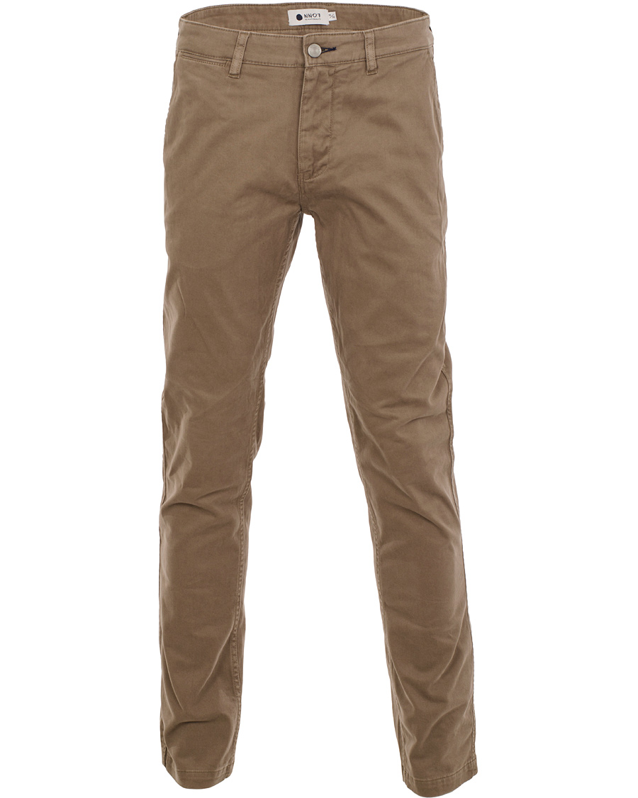 Herr | Byxor | NN07 | Marco 1001 Stretch Chinos Green Stone