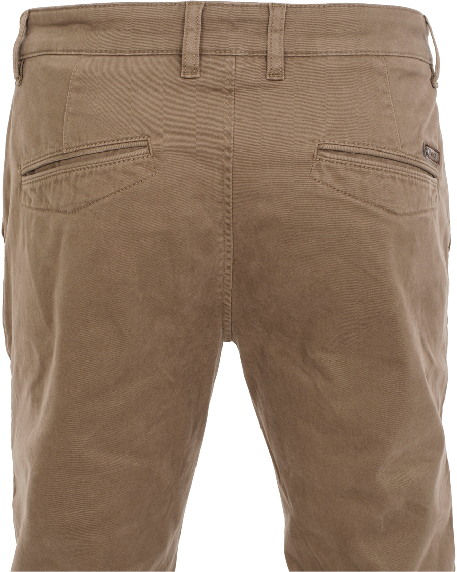 Herr | Byxor | NN07 | Marco 1001 Stretch Chinos Green Stone