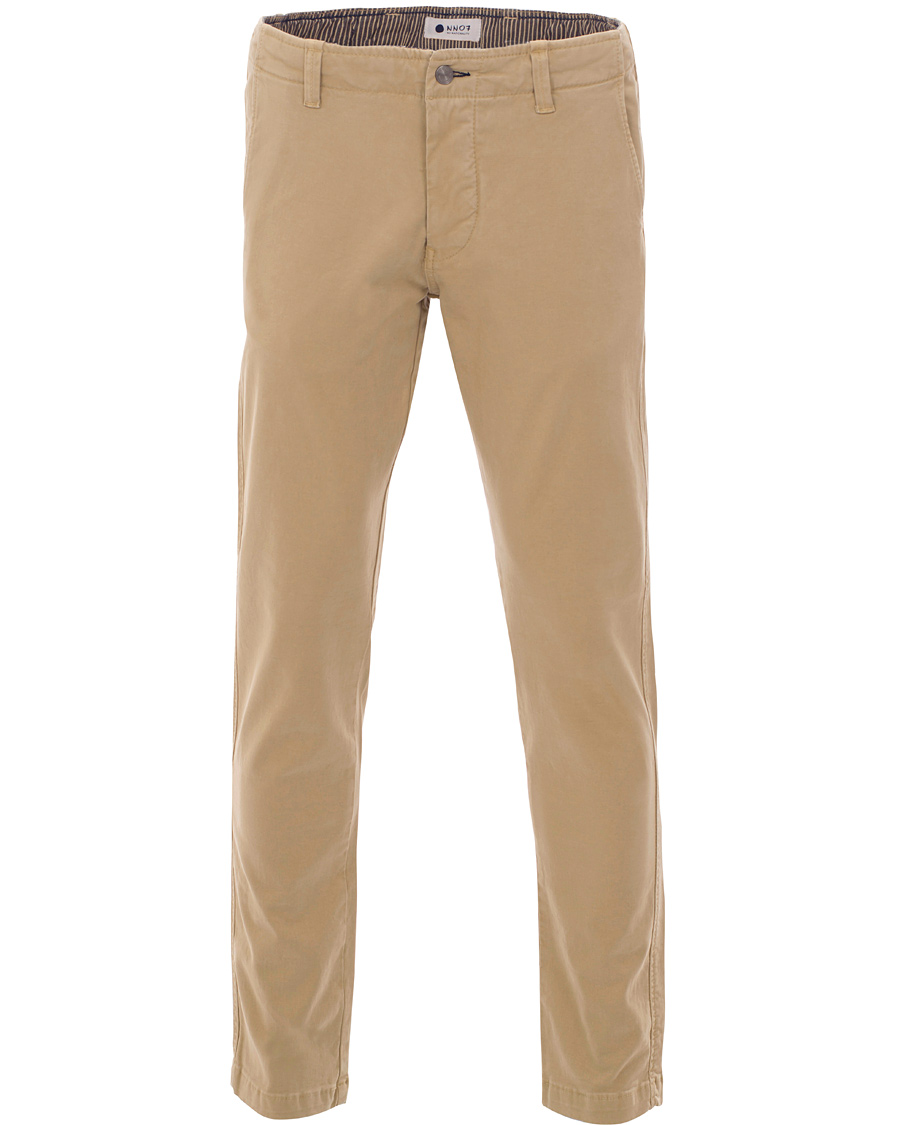 Herr | Byxor | NN07 | Simon 1002 Stretch Chinos Light Khaki