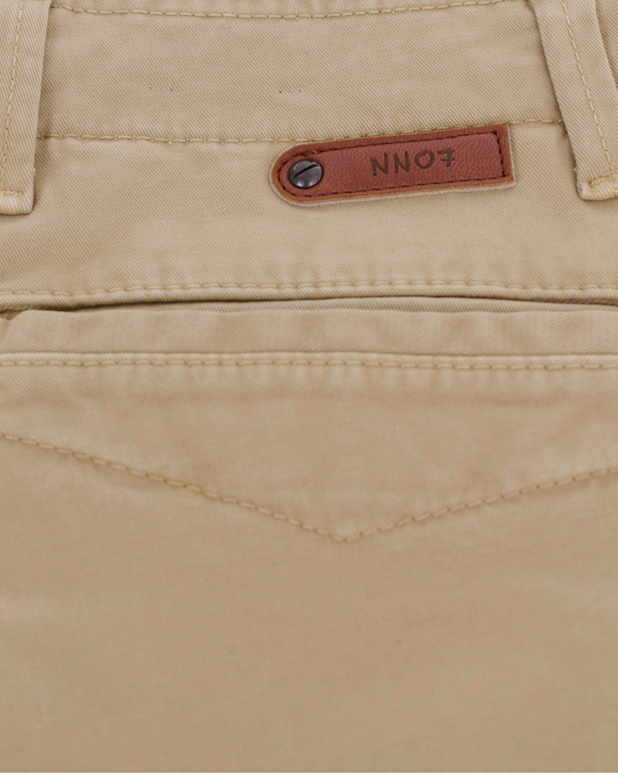 Herr | Byxor | NN07 | Simon 1002 Stretch Chinos Light Khaki