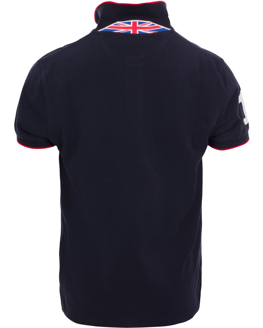 Herr | Pikéer | Hackett | Army Union Jack Piké Navy