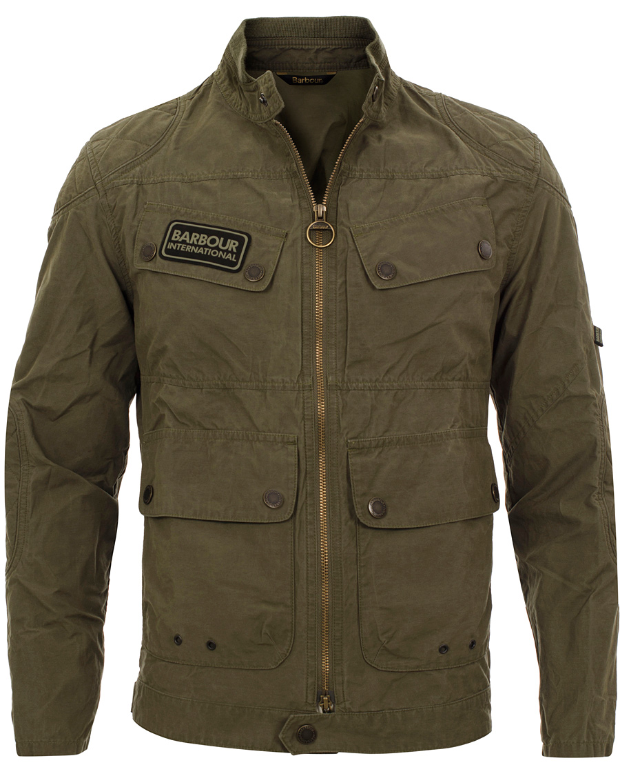 Herr | Jackor | Barbour International | Velocity Casual Jacket Fern Green