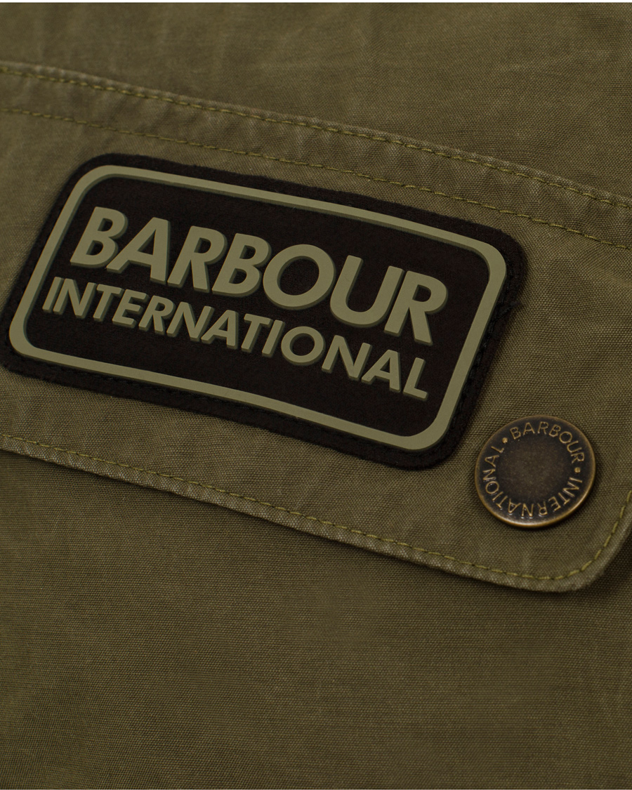 Herr | Jackor | Barbour International | Velocity Casual Jacket Fern Green