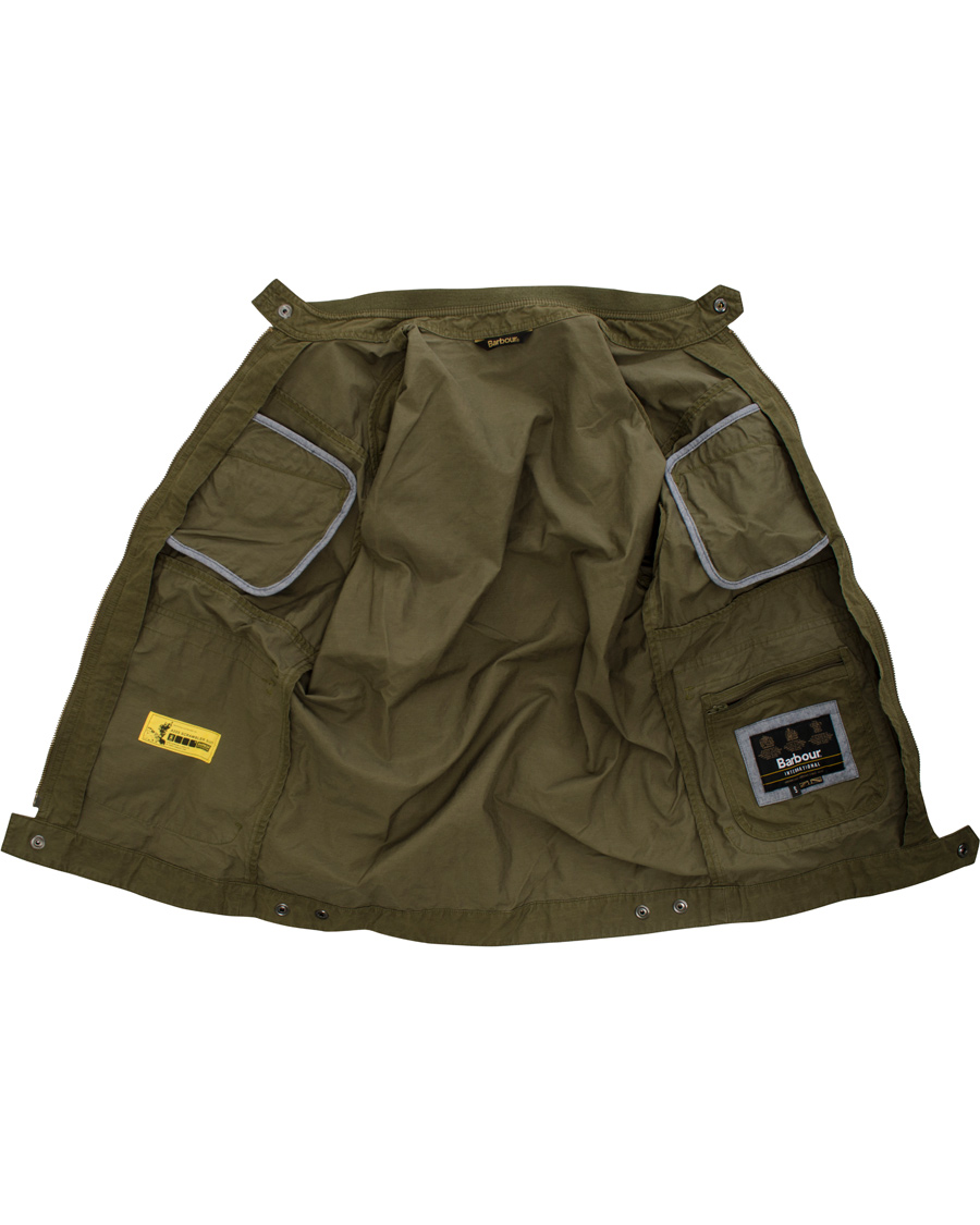 Herr | Jackor | Barbour International | Velocity Casual Jacket Fern Green