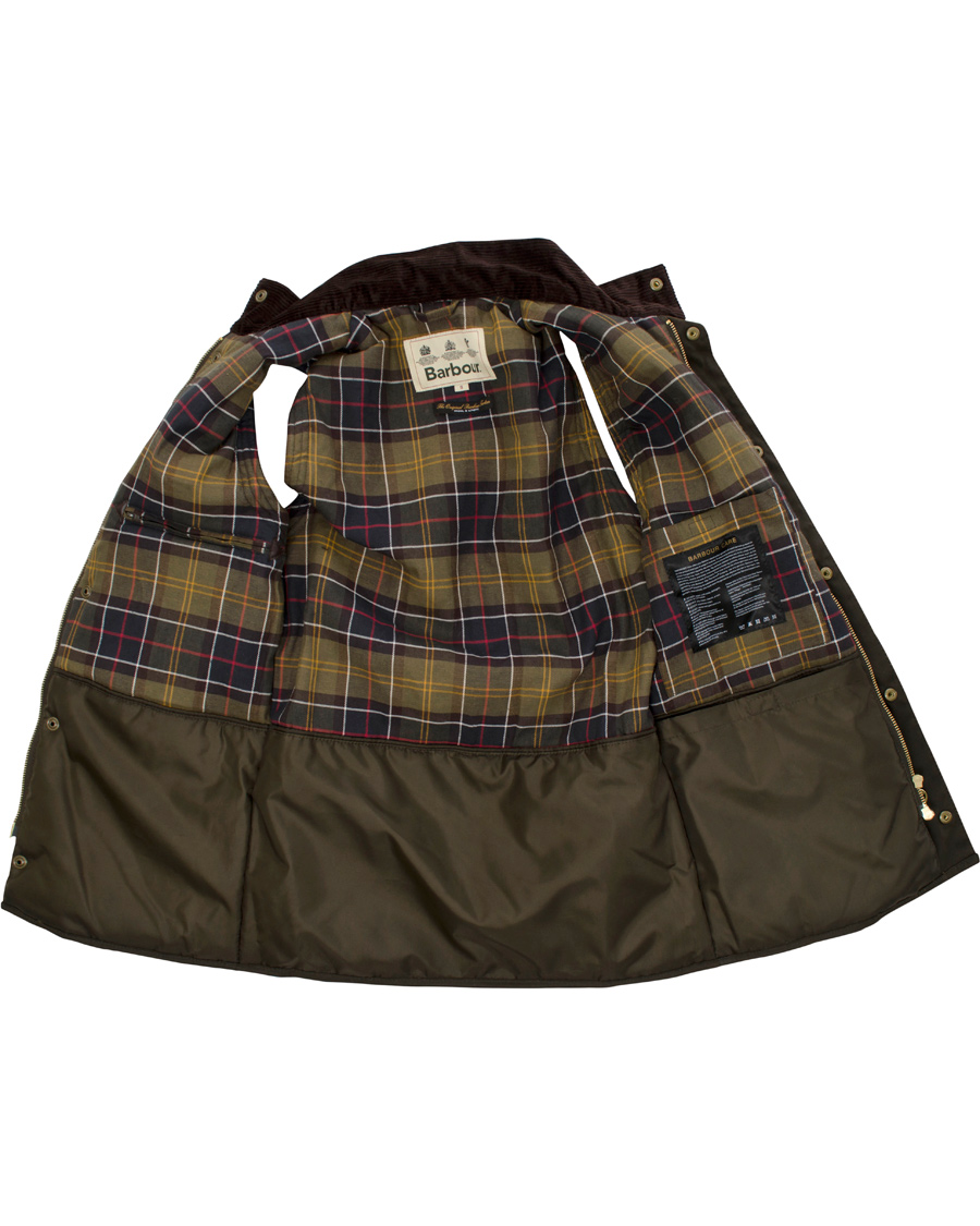 Herr | Jackor | Barbour Lifestyle | New Westmorland Waxed Vest Olive