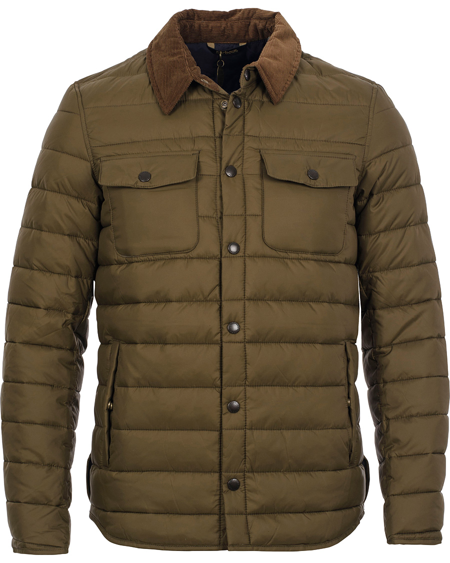 Herr | Jackor | Barbour Heritage | Millers Quilt Cowen Commando Jacket Sand