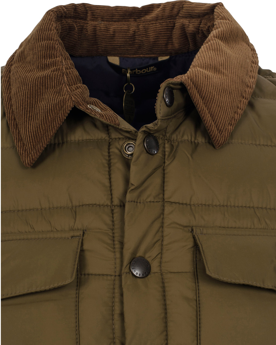 Herr | Jackor | Barbour Heritage | Millers Quilt Cowen Commando Jacket Sand