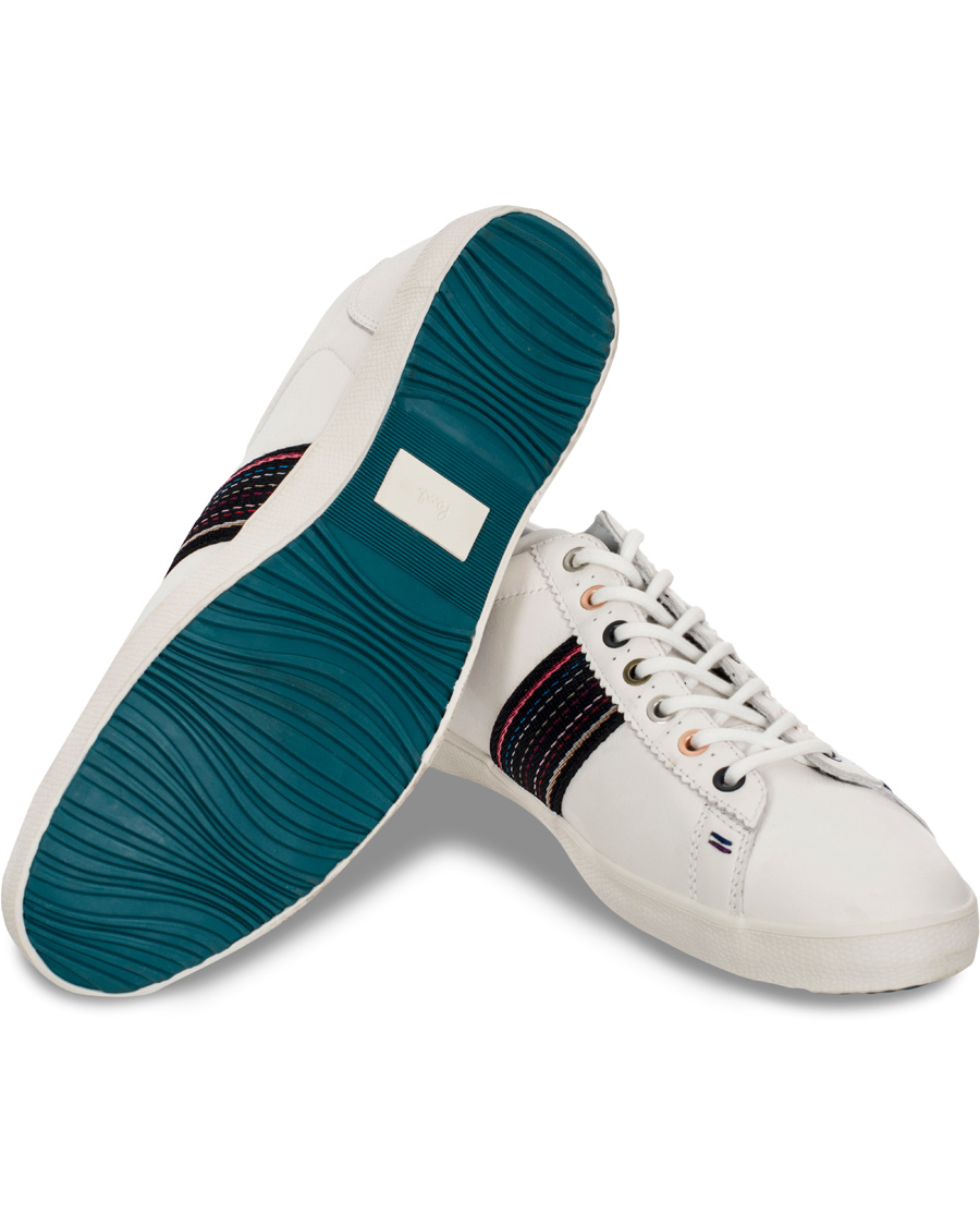 Herr | Paul Smith Shoe Osmo Sneaker White Mono Lux | Paul Smith Shoe | Osmo Sneaker White Mono Lux