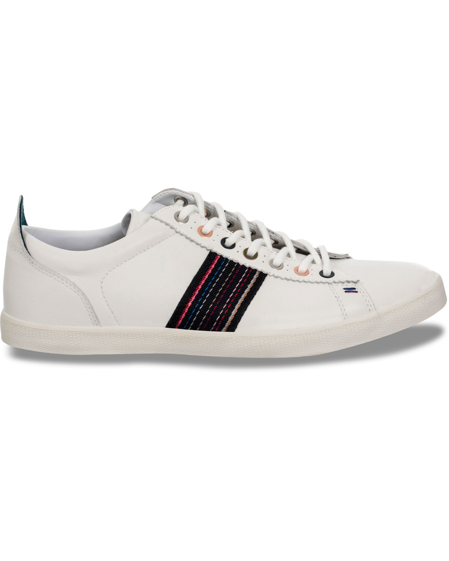 Herr | Paul Smith Shoe Osmo Sneaker White Mono Lux | Paul Smith Shoe | Osmo Sneaker White Mono Lux