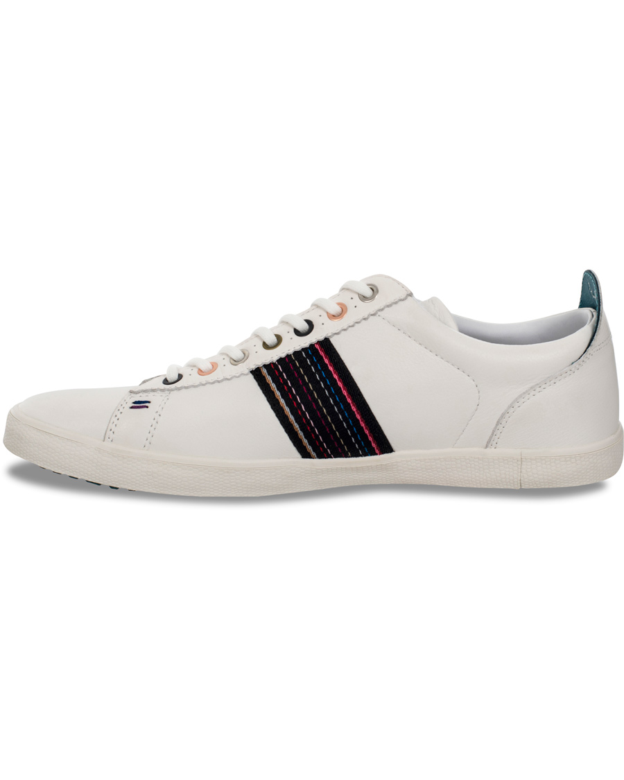 Herr | Paul Smith Shoe Osmo Sneaker White Mono Lux | Paul Smith Shoe | Osmo Sneaker White Mono Lux
