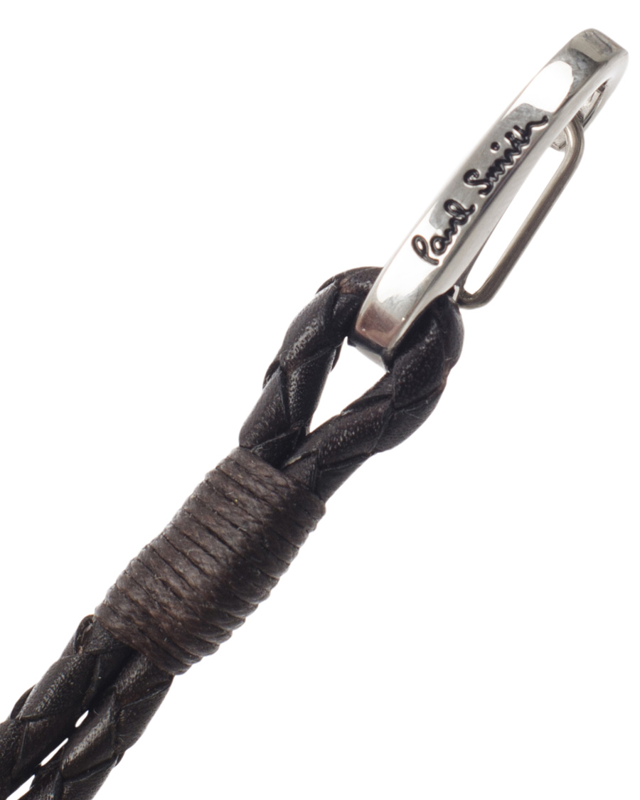 Herr | Paul Smith Leather Wrap Bracelet Chocolate | Paul Smith | Leather Wrap Bracelet Chocolate
