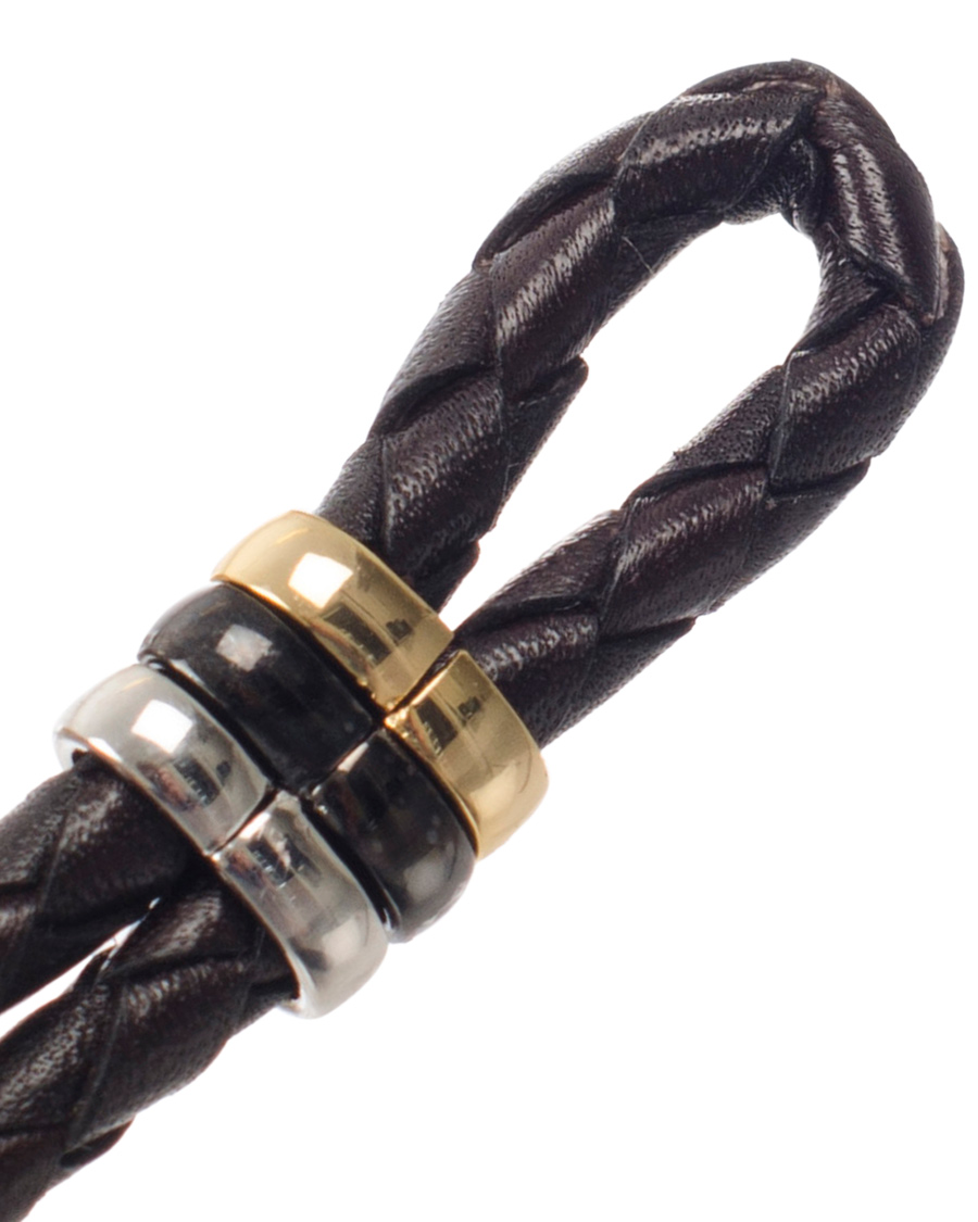 Herr | Paul Smith Leather Wrap Bracelet Chocolate | Paul Smith | Leather Wrap Bracelet Chocolate