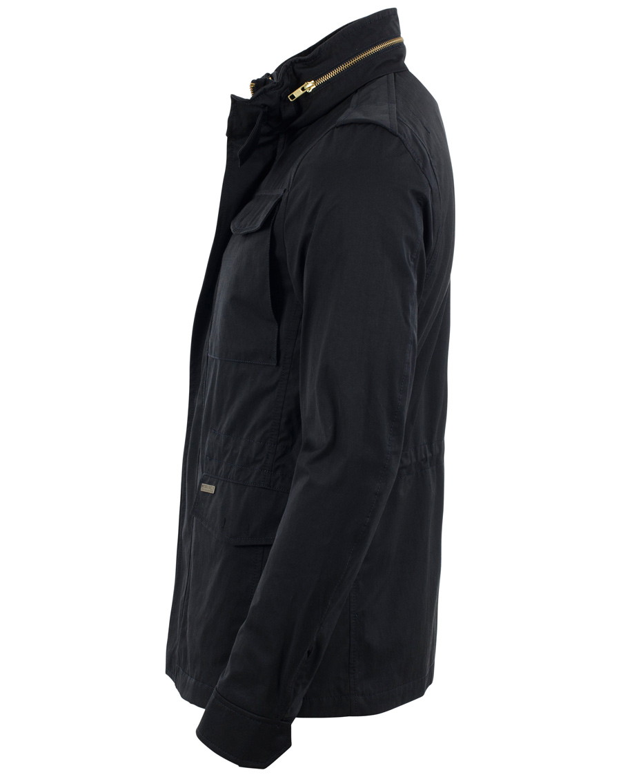 Herr | Jackor | Woolrich | Premium Twill Field Jacket Classic Navy