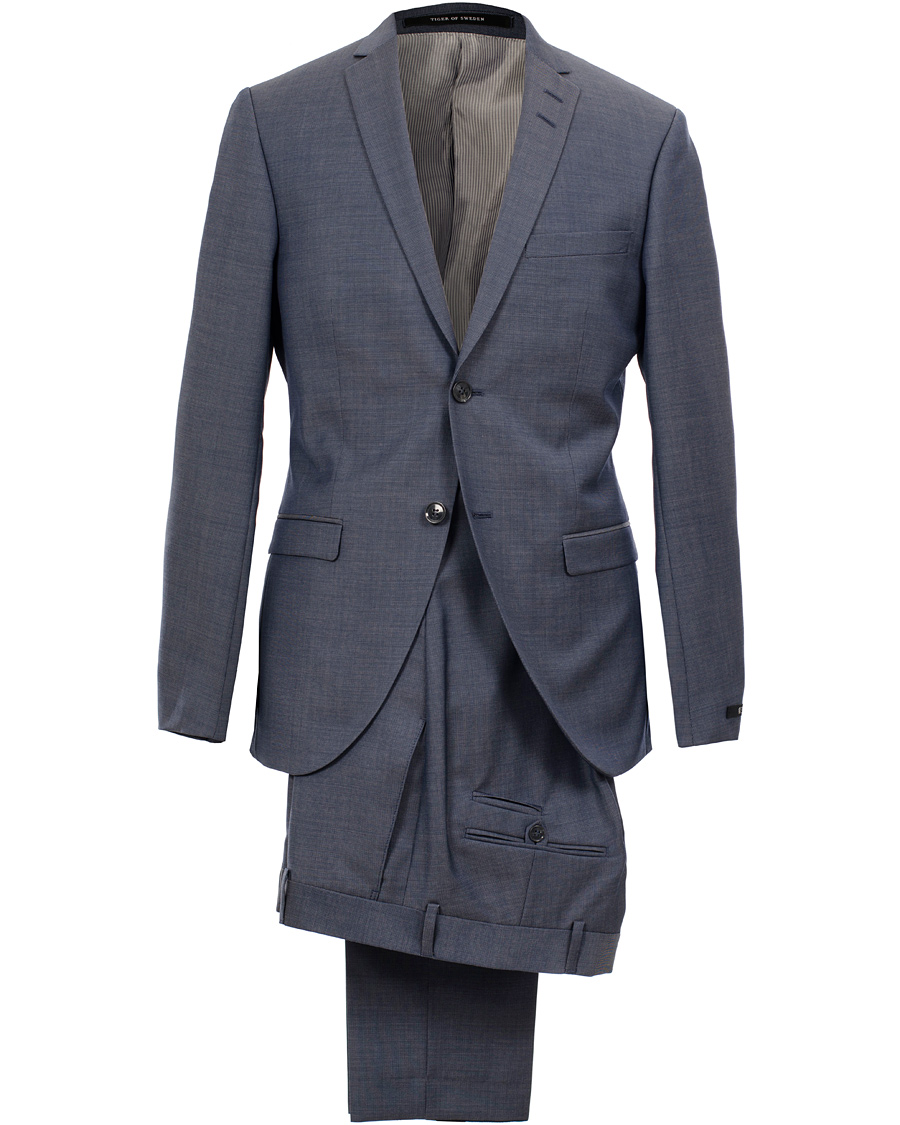 Herr | Kostymer | Tiger of Sweden | Jil Suit 100% Wool  Steel Blue