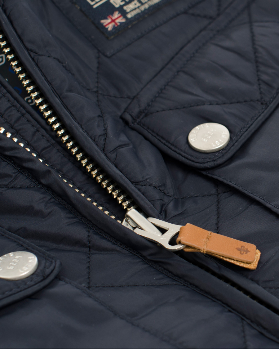 Herr | Jackor | Morris | Daytona Quilted Jacket Blue