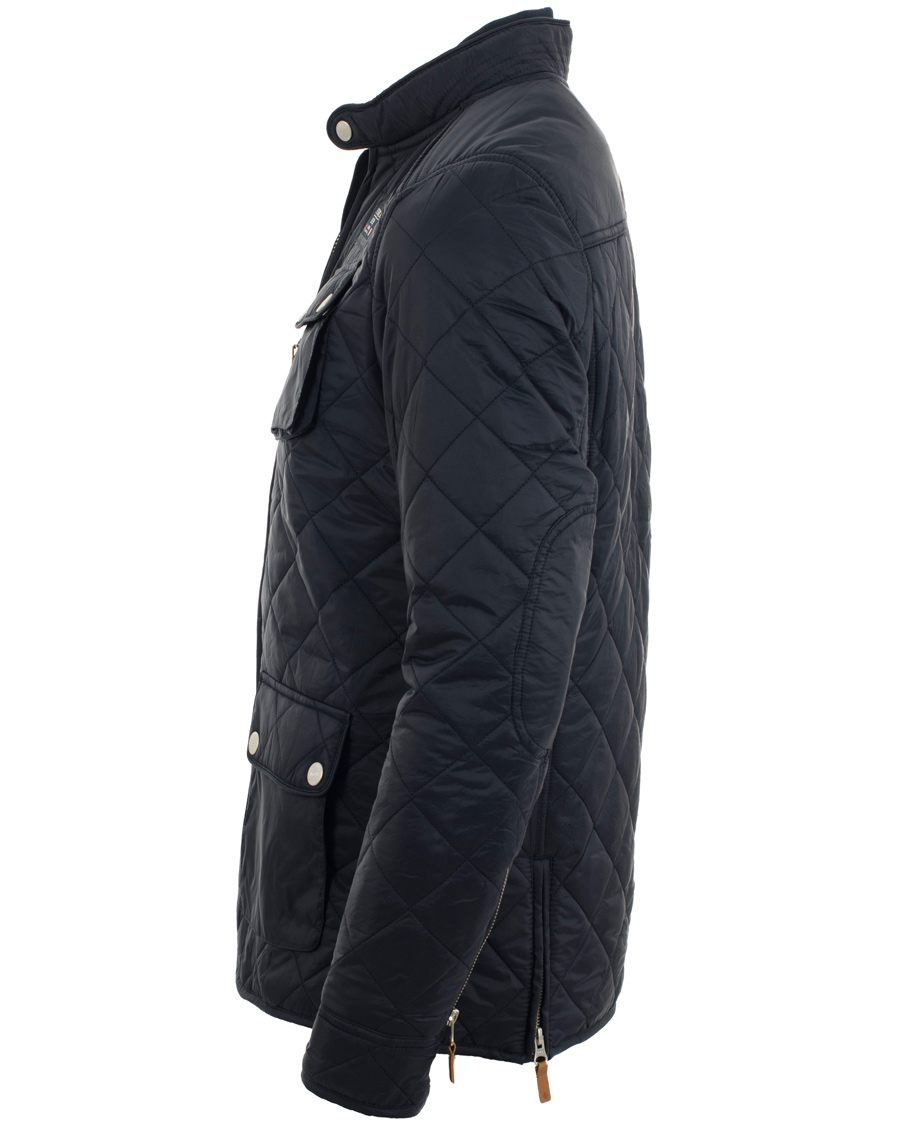 Herr | Jackor | Morris | Daytona Quilted Jacket Blue