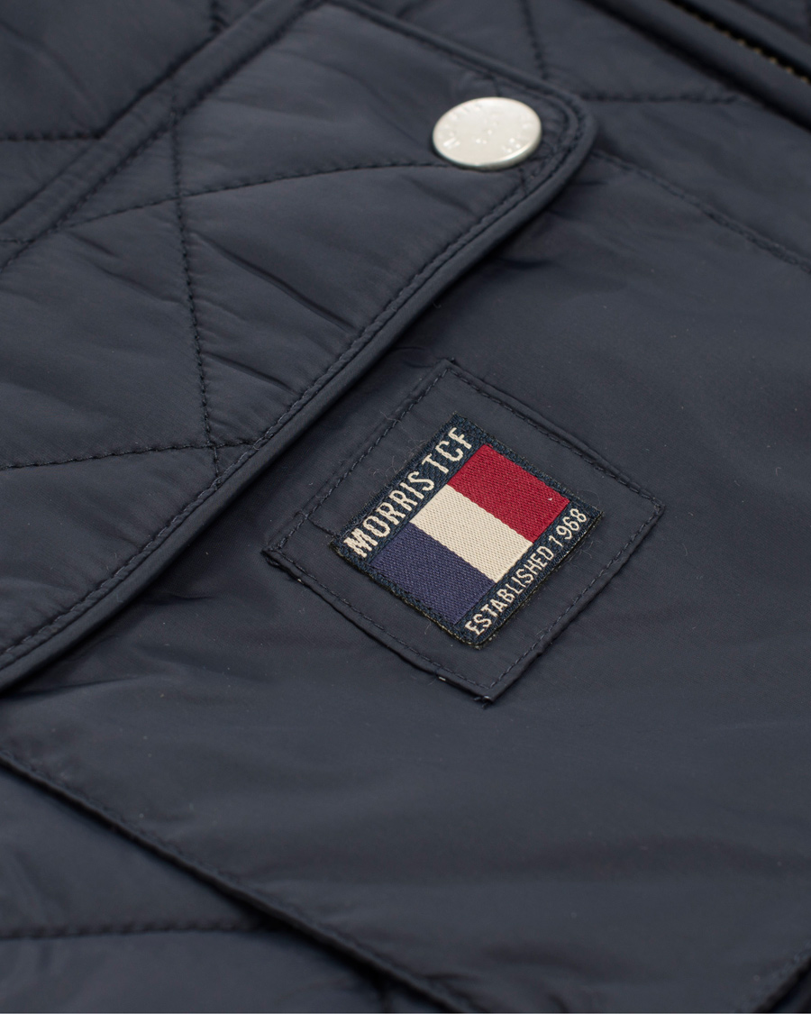 Herr | Jackor | Morris | Daytona Quilted Jacket Blue