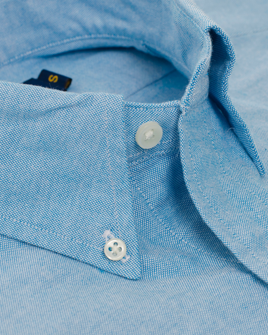 Herr | Skjortor | Polo Ralph Lauren | Slim Fit Oxford Shirt Optic Blue