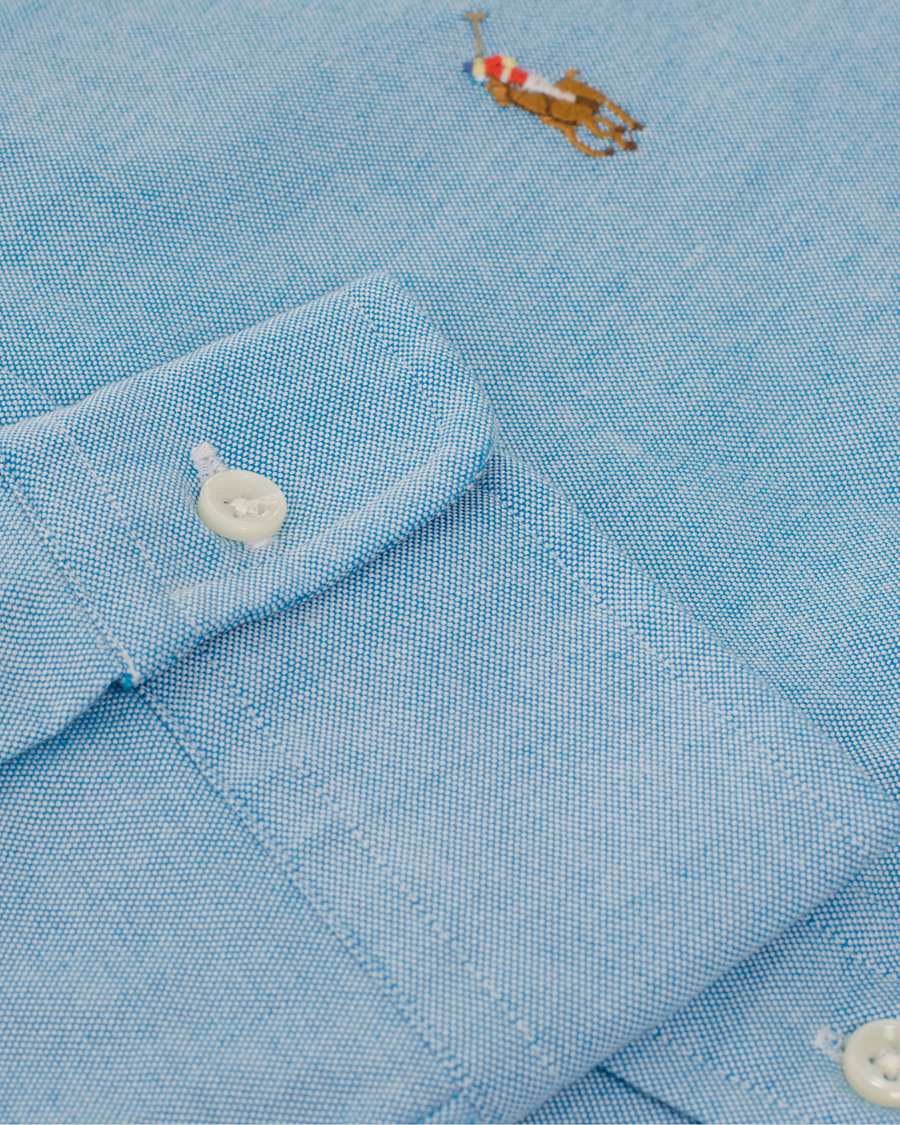 Herr | Skjortor | Polo Ralph Lauren | Slim Fit Oxford Shirt Optic Blue