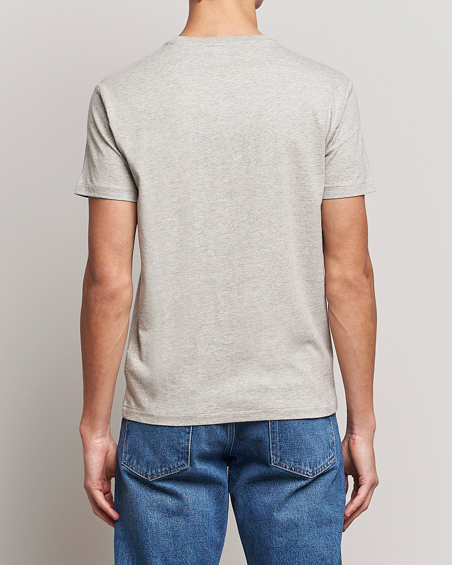 Herr | T-Shirts | Polo Ralph Lauren | Custom Slim Fit Tee New Grey Heather