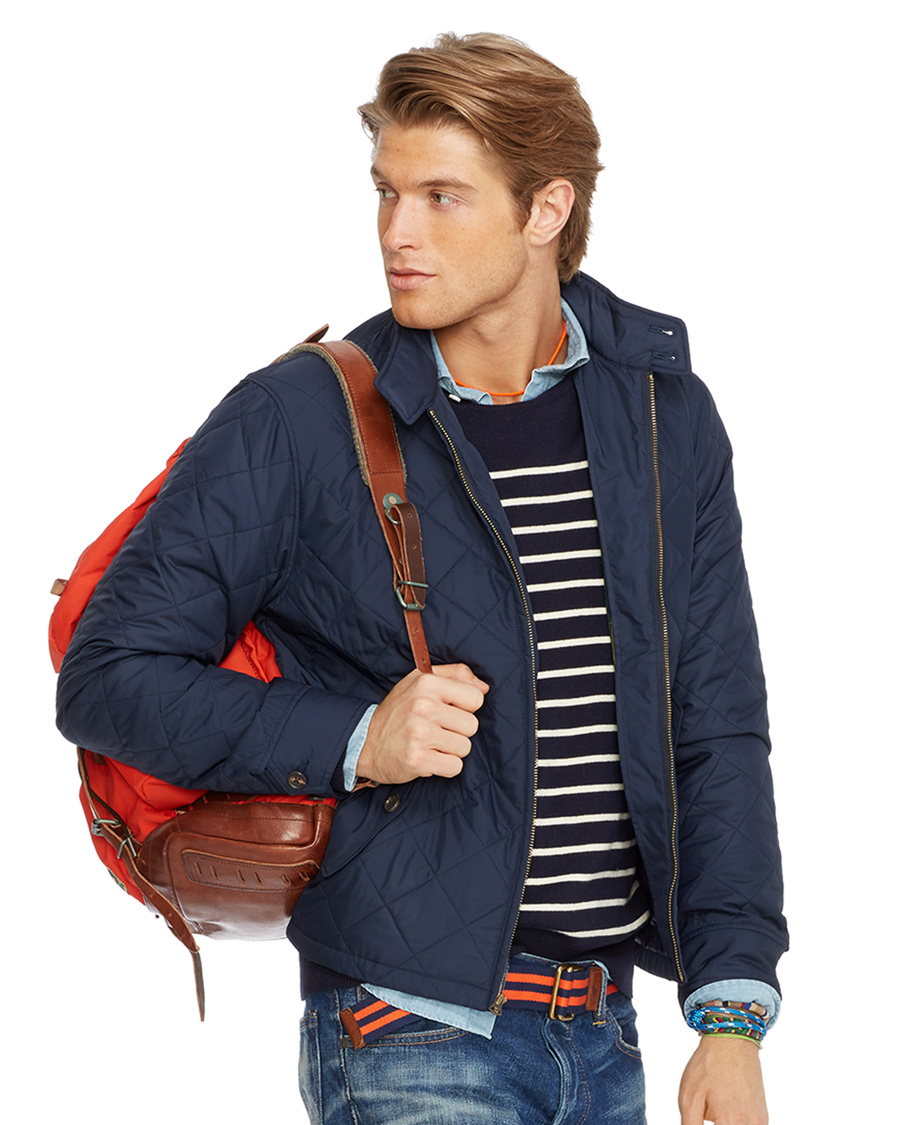 Herr | Jackor | Polo Ralph Lauren | Barracuda Quilted Jacket Aviator Navy