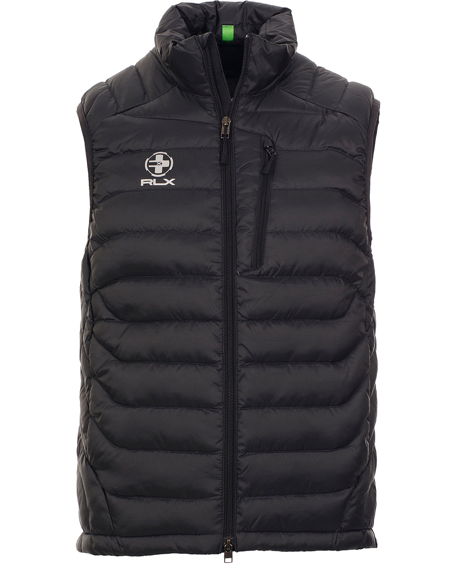 Herr | Jackor | Polo Ralph Lauren | Aerial Down RLX Vest Polo Black