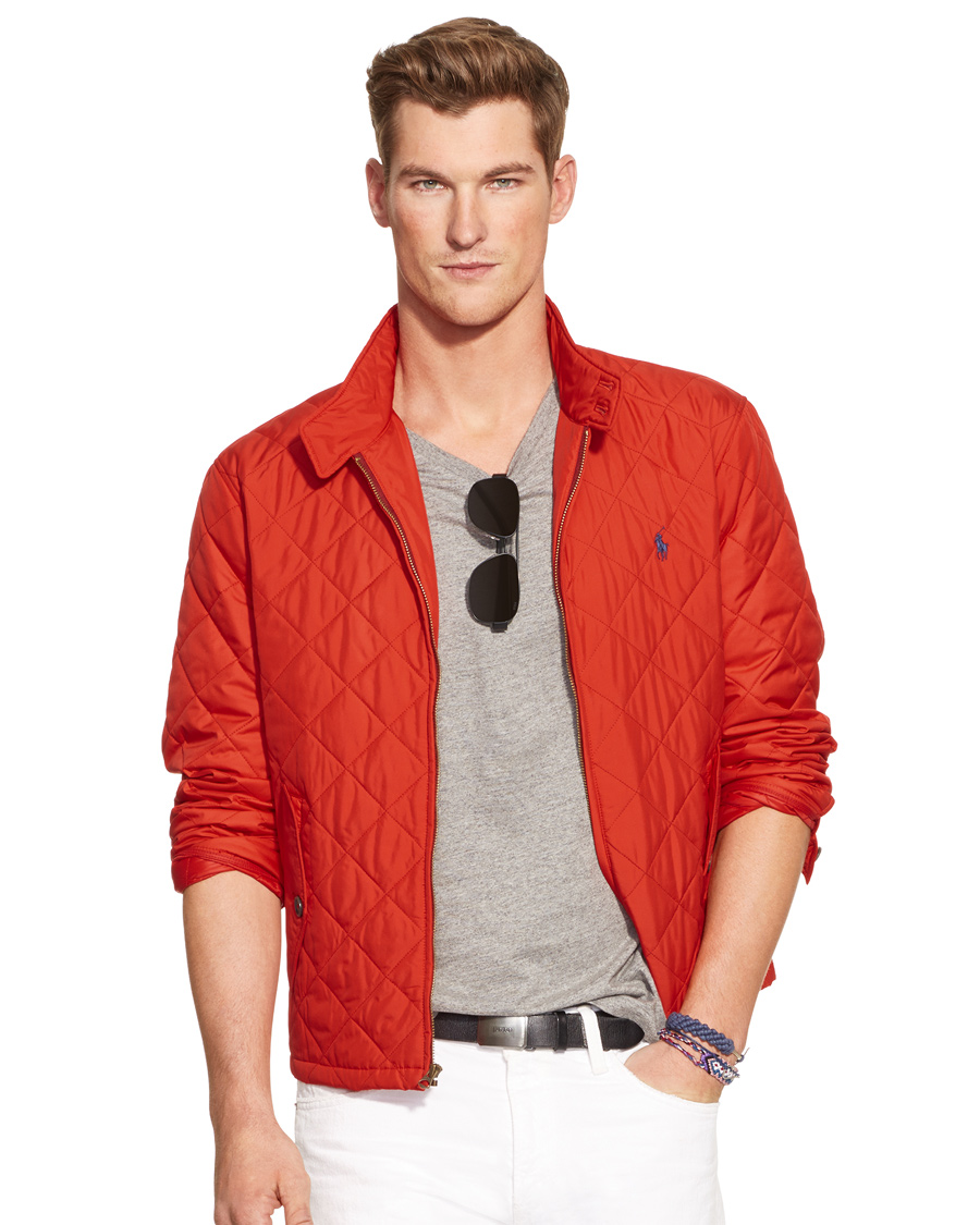 Herr | Jackor | Polo Ralph Lauren | Barracuda Quilted Jacket Elliot Red