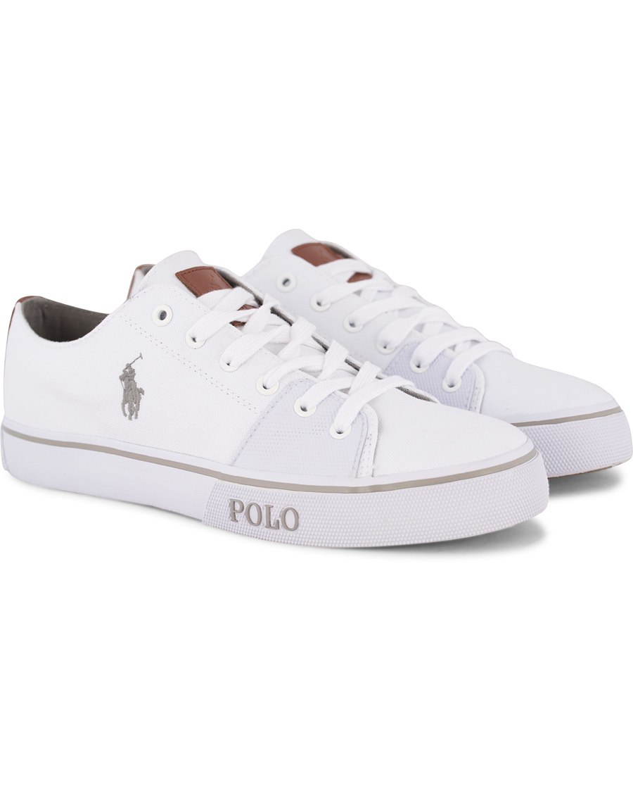 Herr | Polo Ralph Lauren Cantor Low Sneaker Pure White | Polo Ralph Lauren | Cantor Low Sneaker Pure White