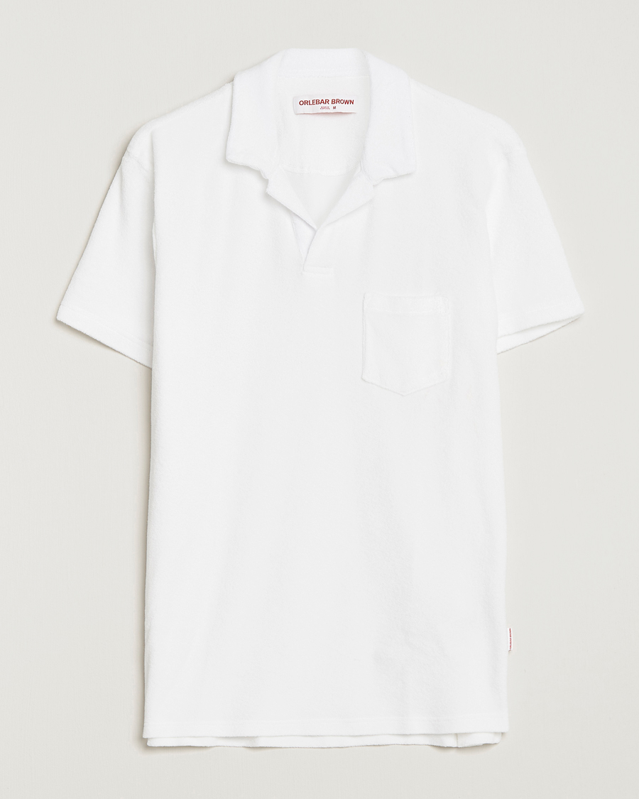 Herr | Pikéer | Orlebar Brown | Terry Polo White