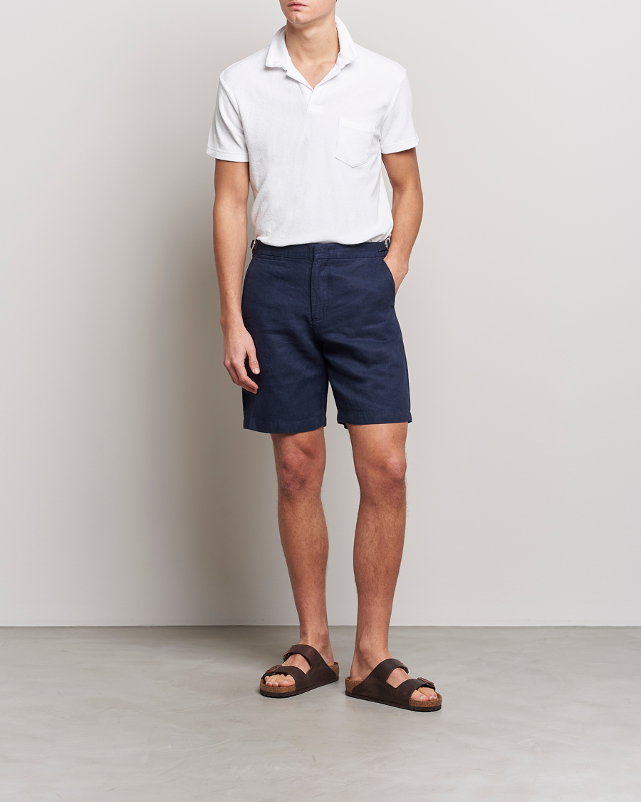 Herr | Pikéer | Orlebar Brown | Terry Polo White