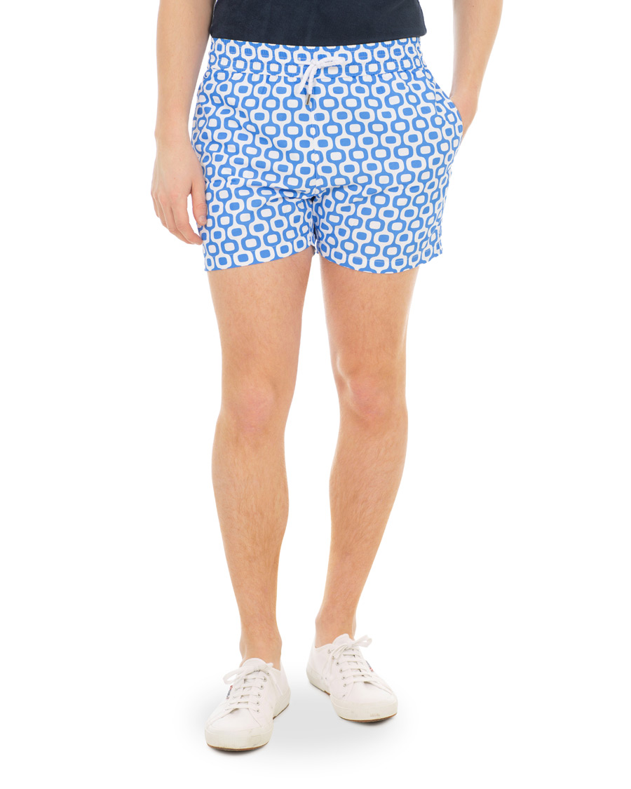 Herr | Badbyxor | Frescobol Carioca | Short Sport Swim Trunk Ipanema Blue