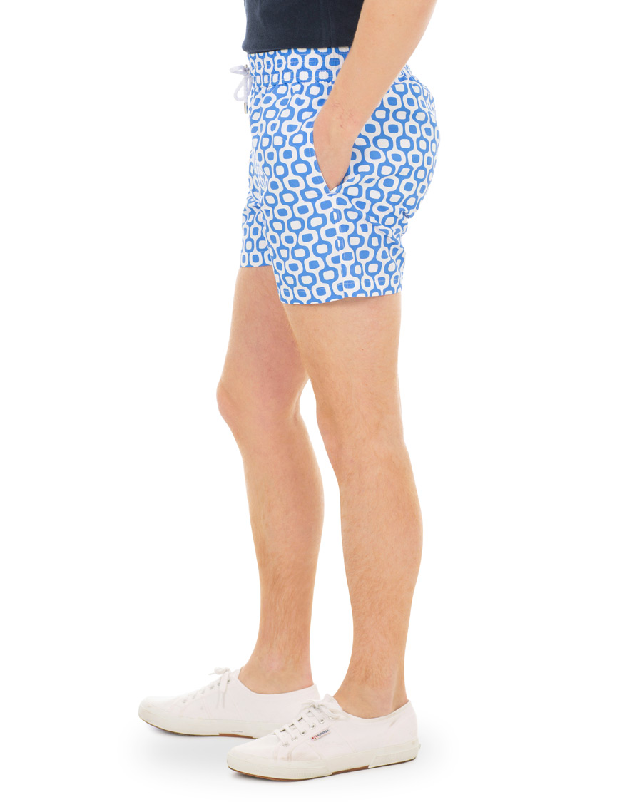 Herr | Badbyxor | Frescobol Carioca | Short Sport Swim Trunk Ipanema Blue