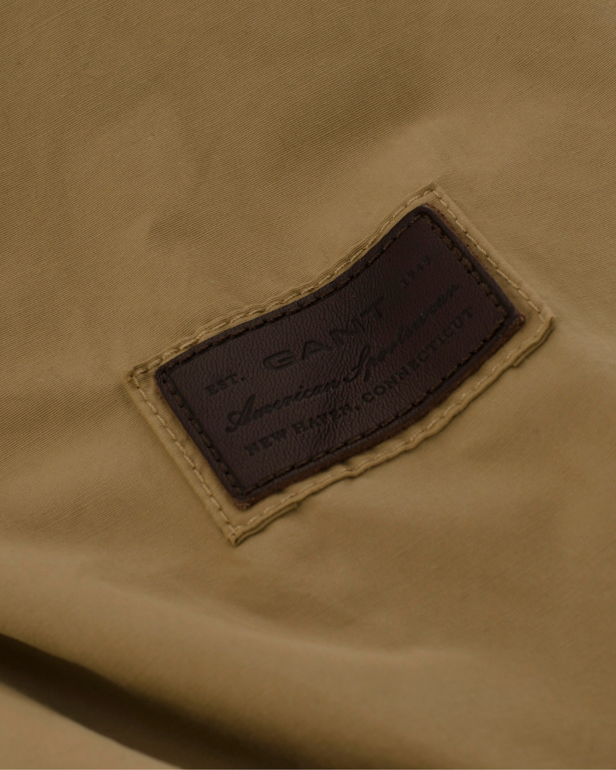 Herr | Jackor | GANT | The Trooper Jacket Safari Khaki