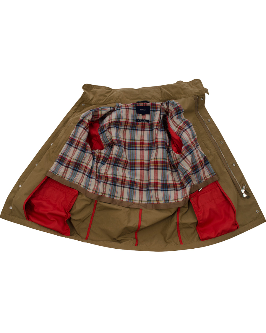 Herr | Jackor | GANT | The Trooper Jacket Safari Khaki