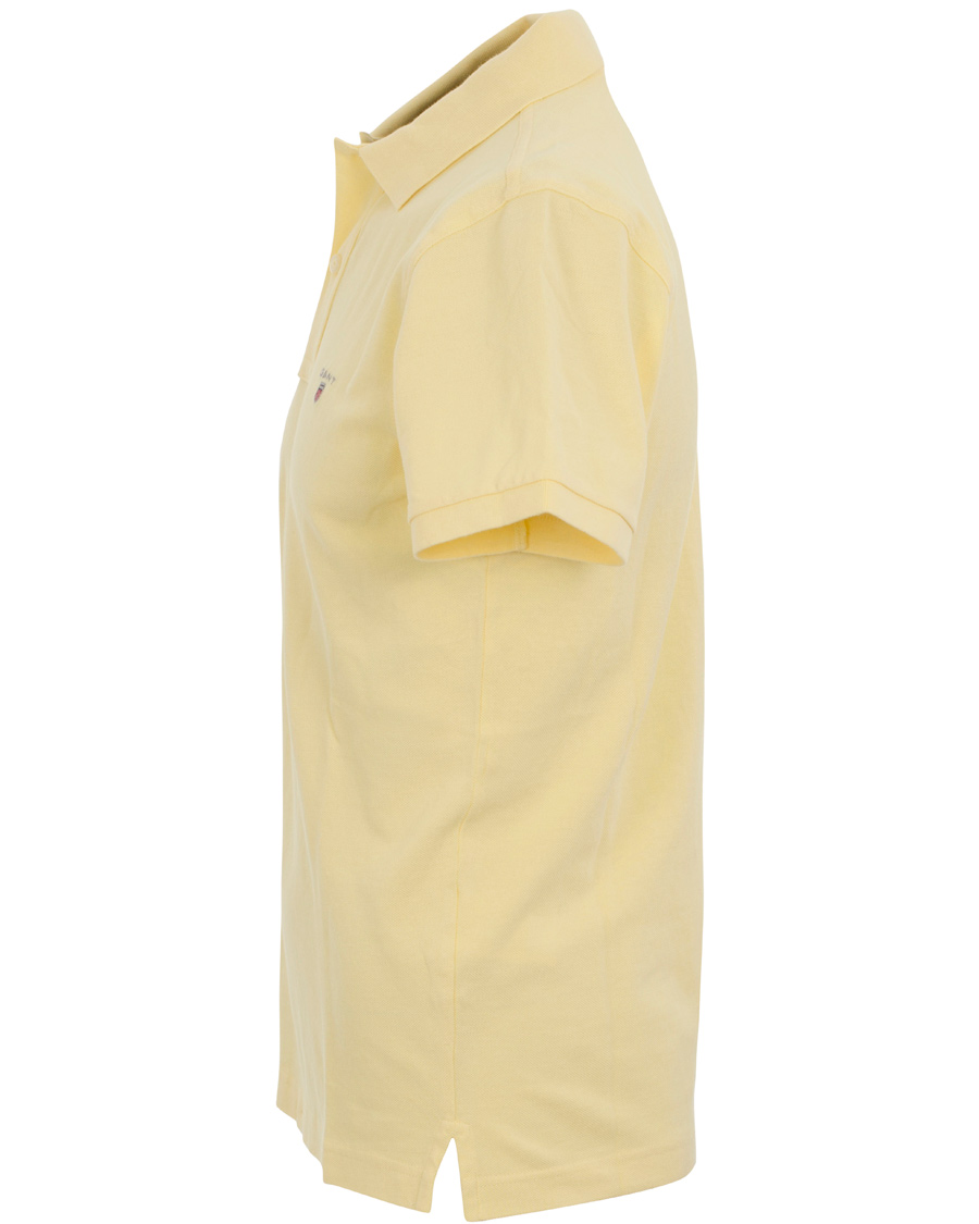 Herr | Pikéer | GANT | Solid Pique Lemon