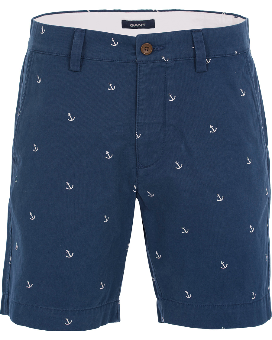 Herr | Shorts | GANT | Anchor Shorts Indigo Blue