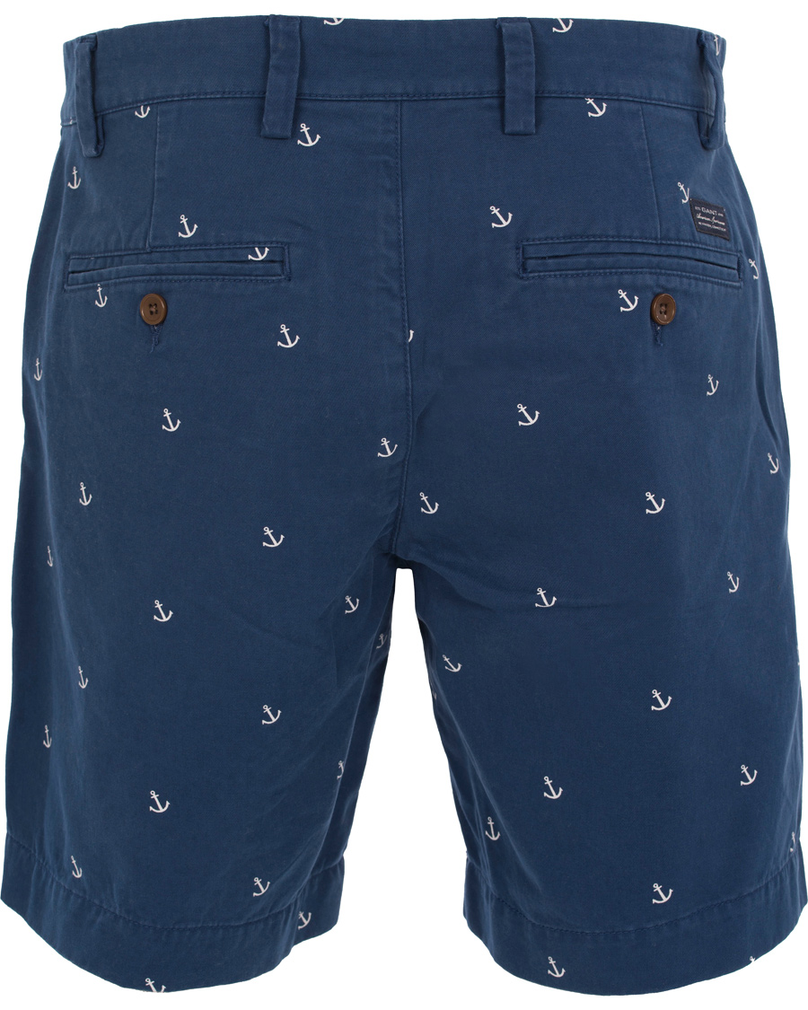 Herr | Shorts | GANT | Anchor Shorts Indigo Blue