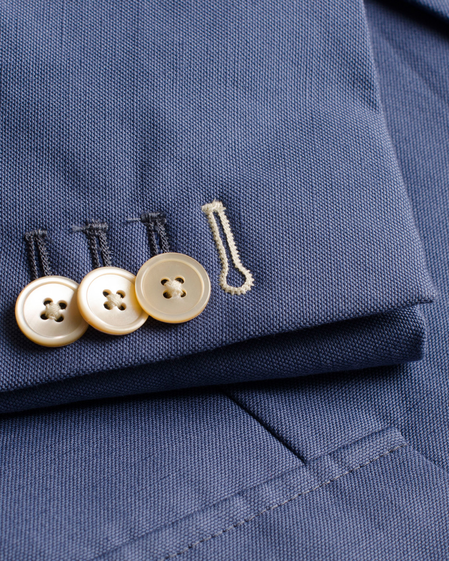 Herr | Kavajer | GANT Rugger | Canvas Unconstructed Blazer Vintage Blue