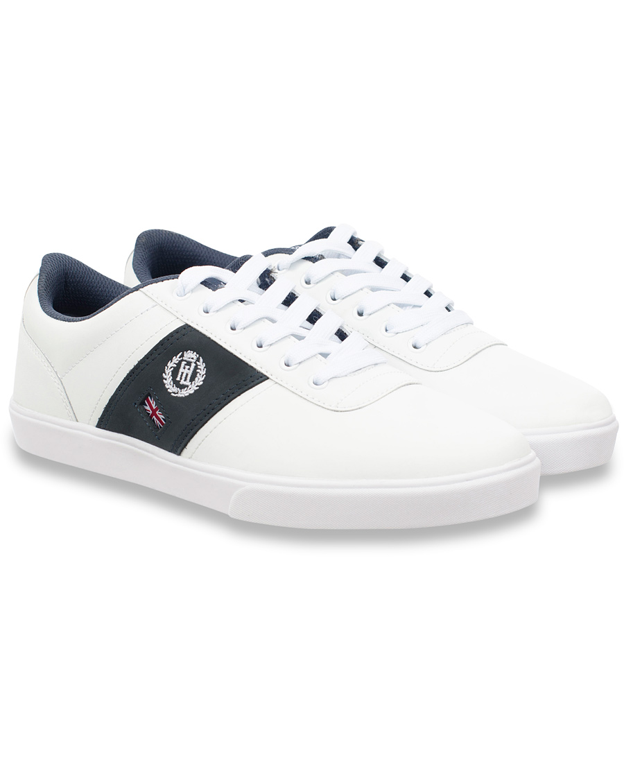 Herr | Henri Lloyd Bandrake Trainer Sneaker White/Navy | Henri-Lloyd | Henri Lloyd Bandrake Trainer Sneaker White/Navy