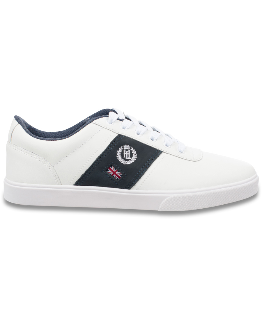 Herr | Henri Lloyd Bandrake Trainer Sneaker White/Navy | Henri-Lloyd | Henri Lloyd Bandrake Trainer Sneaker White/Navy