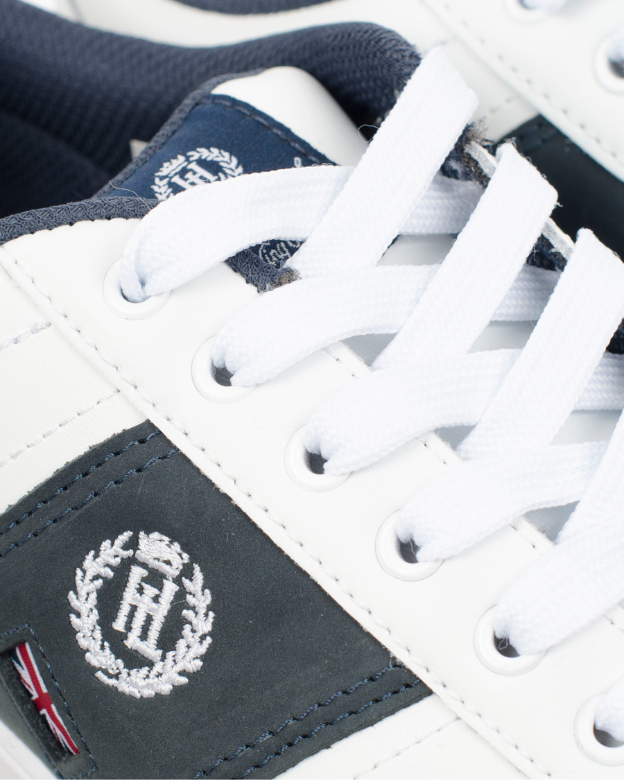 Herr | Henri Lloyd Bandrake Trainer Sneaker White/Navy | Henri-Lloyd | Henri Lloyd Bandrake Trainer Sneaker White/Navy