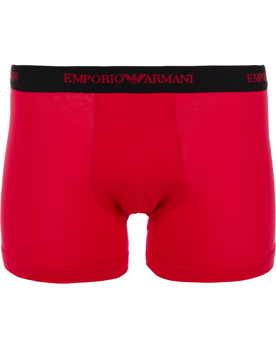 Herr | Underkläder | Emporio Armani | 3-Pack Boxer Stretch Blue/Black/Red