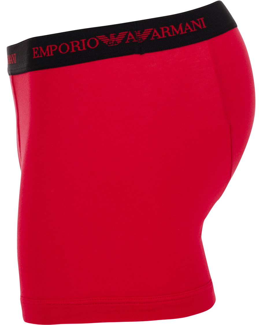 Herr | Underkläder | Emporio Armani | 3-Pack Boxer Stretch Blue/Black/Red