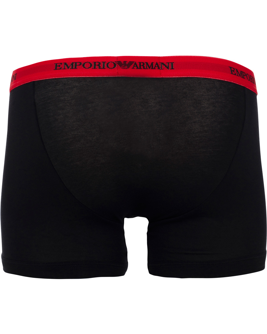 Herr | Underkläder | Emporio Armani | 3-Pack Boxer Stretch Blue/Black/Red