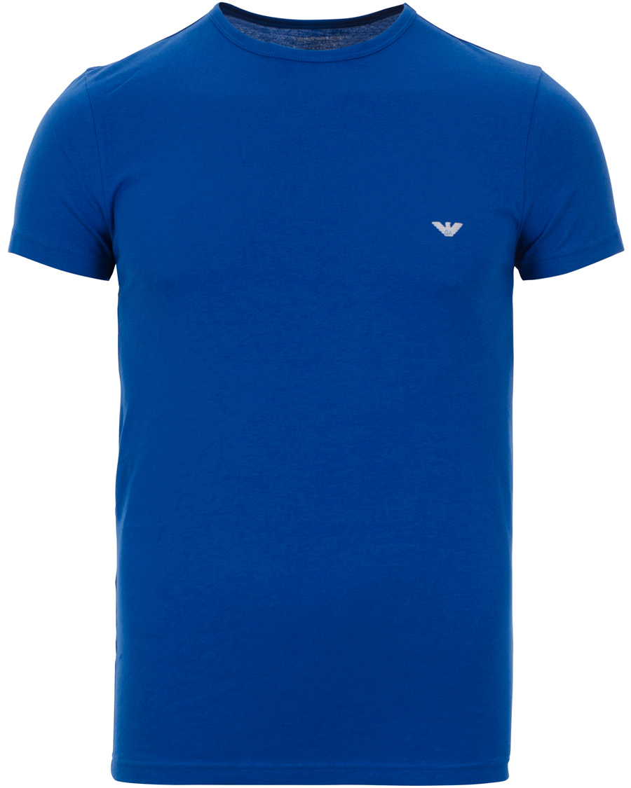 Herr | T-Shirts | Emporio Armani | 2-Pack T-shirt Regular Fit Navy/Blue