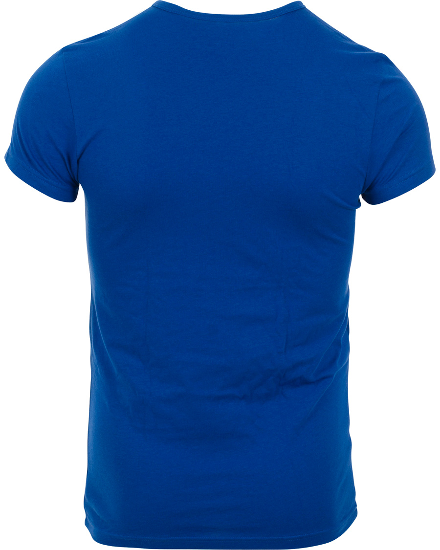 Herr | T-Shirts | Emporio Armani | 2-Pack T-shirt Regular Fit Navy/Blue